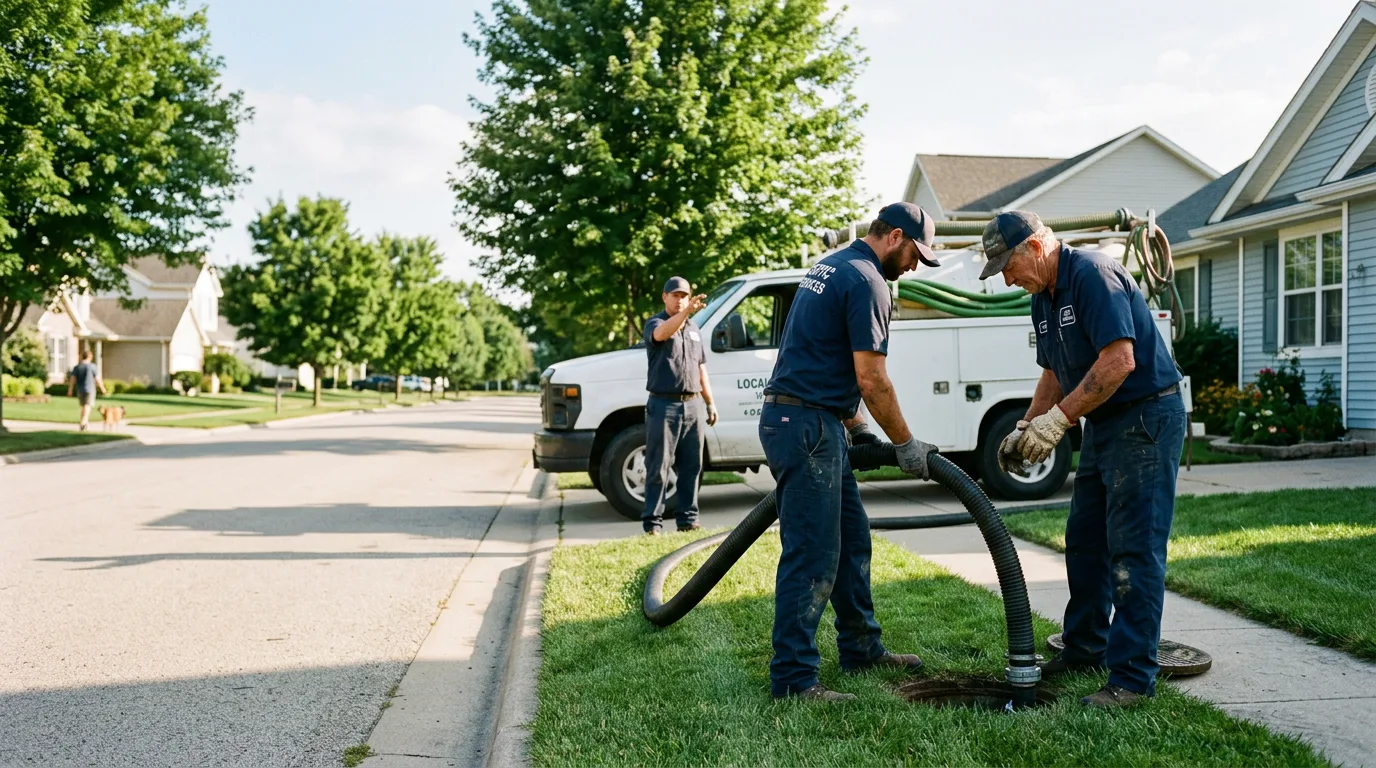 Septic Tank Cleaning in Sinks Grove, WV